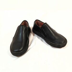 Venettini Shoes Kids Loafers Size 10 USA 27 EU Black Color New Flats Slip On